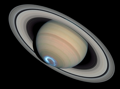 Saturn aurora